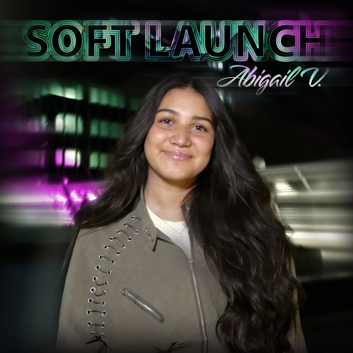 Artwork for the Abigail V. release “Soft Launch”.